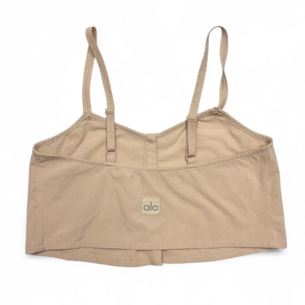 Alo‎ Yoga Dreamscape Tank Top Macadamia Womens XXS/XS Activewear Loungewear